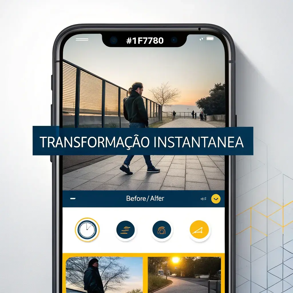 App de IA aprimora fotos rapidamente