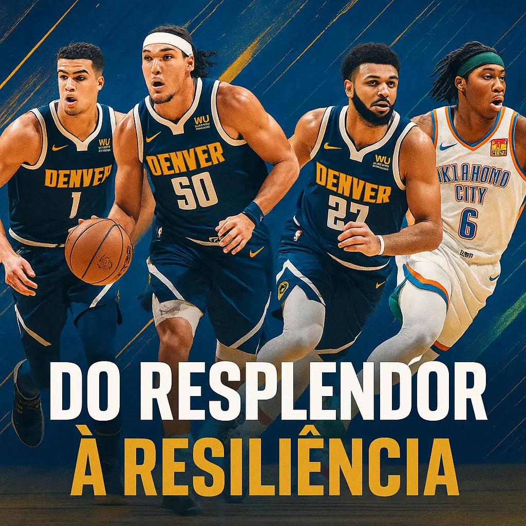 Shai brilha, OKC empata série com Nuggets com recorde nos playoffs
